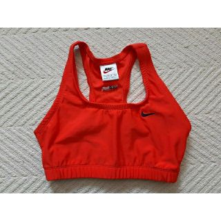 ナイキ(NIKE)のUSED ☆ NIKE ナイキ スポーツブラ オレンジ(トレーニング用品)