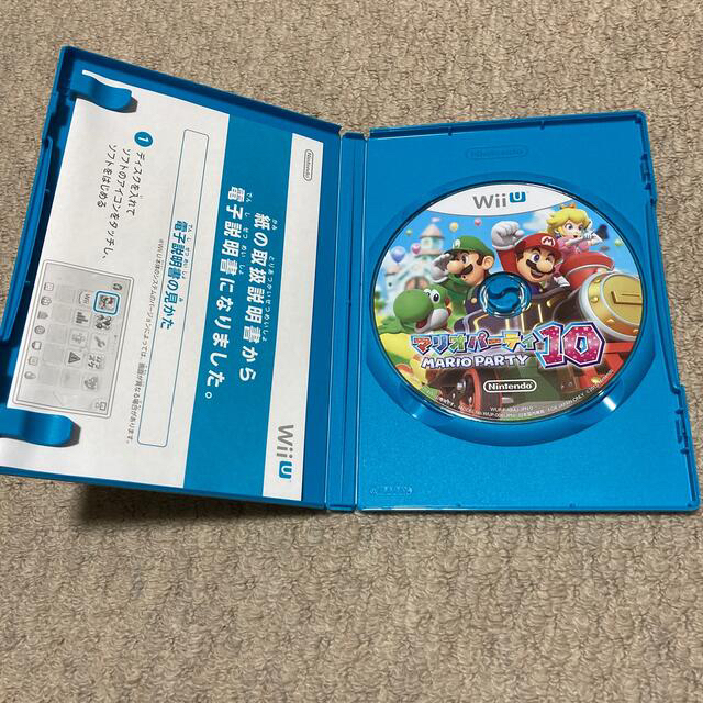 マリオパーティ10 Wii U エンタメ/ホビーのゲームソフト/ゲーム機本体(家庭用ゲームソフト)の商品写真