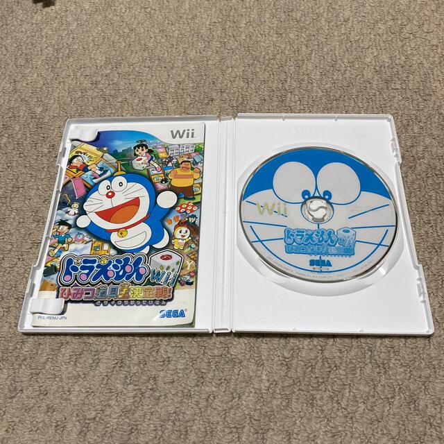 ドラえもんWii ひみつ道具王決定戦！ Wii エンタメ/ホビーのゲームソフト/ゲーム機本体(家庭用ゲームソフト)の商品写真