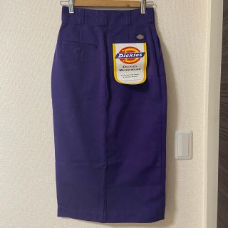 ディッキーズ(Dickies)の【値下げしました】【Dickies】タイトスカート パープル　（未使用）(ロングスカート)