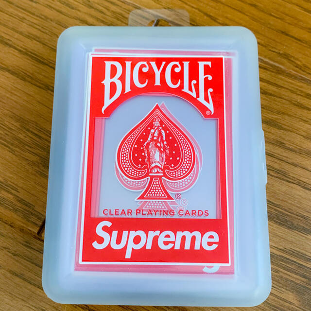 Supreme(シュプリーム)のSupreme Bicycle Clear Playing Cards トランプ エンタメ/ホビーのテーブルゲーム/ホビー(トランプ/UNO)の商品写真