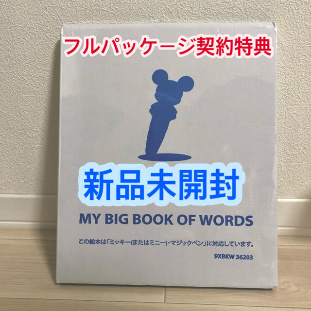 マイビッグブックオブワーズ　my big book of words dwe  キッズ/ベビー/マタニティのおもちゃ(知育玩具)の商品写真