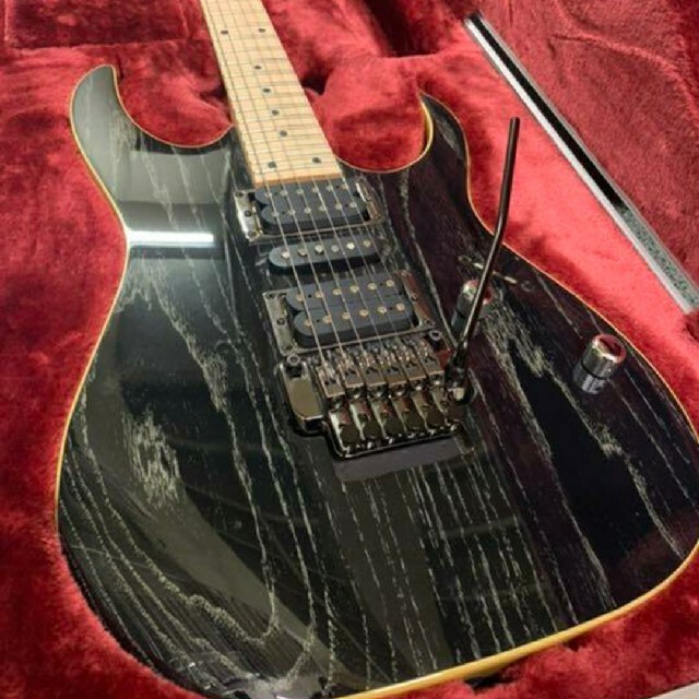 送料込み Ibanez RG370AHMZ-SWK プレステージハードケース付き