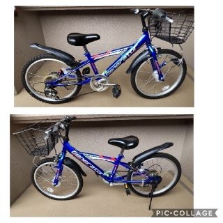 子供自転車　２０インチ　LEDライト付き(自転車本体)