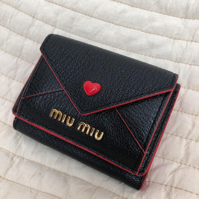 miumiu＊マドラスレザー＊ミニ財布