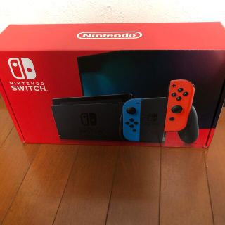 ニンテンドースイッチ(Nintendo Switch)のスイッチ　ネオン　新品未開封(家庭用ゲーム機本体)