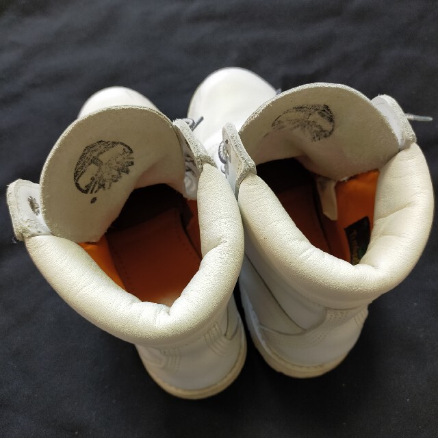 Timberland(ティンバーランド)のTimberland☆24.5cm☆オーダーメイド☆オールホワイト レディースの靴/シューズ(ブーツ)の商品写真