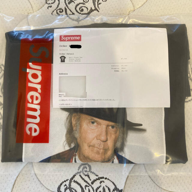 ブラックサイズM状態Supreme Neil Young Tee  Mサイズ　ブラック