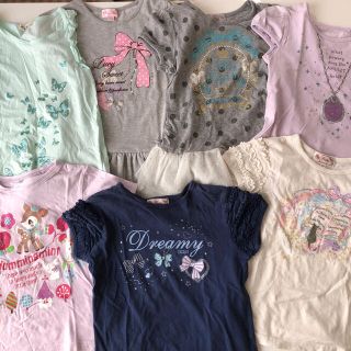 マザウェイズ(motherways)の女の子セット　120cm  半袖　(Tシャツ/カットソー)