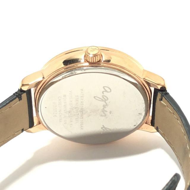agnes b.(アニエスベー)のアニエスベー 腕時計 - VD75-KGZ0 黒 レディースのファッション小物(腕時計)の商品写真