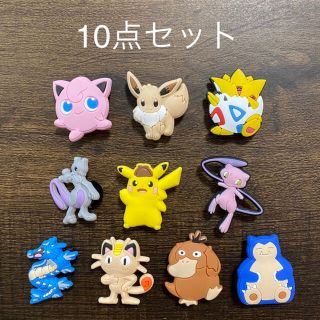 ポケモン☆サンダルバッチ☆ジビッツ☆名探偵ピカチュウ(キャラクターグッズ)