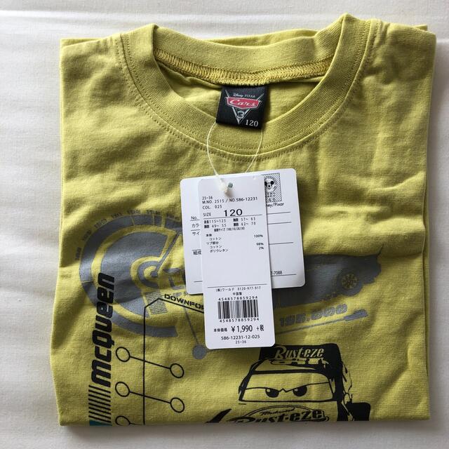 Disney(ディズニー)の【新品 未使用】カーズ　Tシャツ　120 キッズ/ベビー/マタニティのキッズ服男の子用(90cm~)(Tシャツ/カットソー)の商品写真