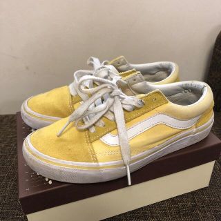 ヴァンズ(VANS)のVANS オールドスクール　イエロー(スニーカー)