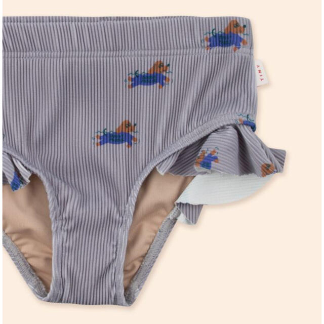 bobo chose(ボボチョース)のtiny cottons  doggy paddle swim set キッズ/ベビー/マタニティのキッズ服女の子用(90cm~)(水着)の商品写真