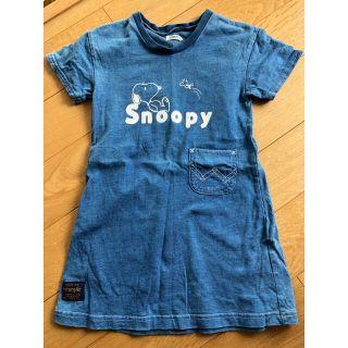 スヌーピー(SNOOPY)のスヌーピー柄　Tシャツワンピ(ワンピース)