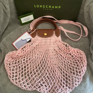 ロンシャン(LONGCHAMP)のル プリアージュ フィレ　ロンシャン×フィルト　ピンク♪(トートバッグ)