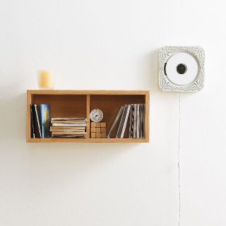 ムジルシリョウヒン(MUJI (無印良品))の■新品■無印良品 壁掛式ＣＤプレーヤー／ＣＰＤ‐４／【送料込み】(ポータブルプレーヤー)