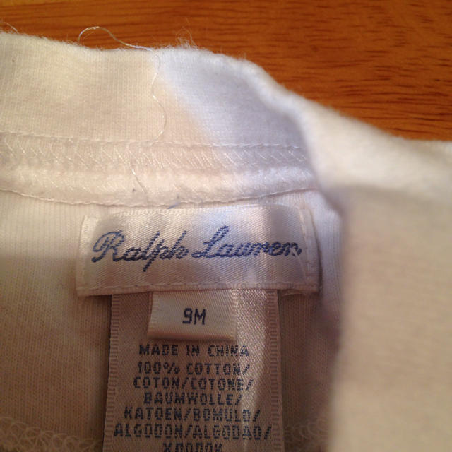 Ralph Lauren(ラルフローレン)のラルフローレン  ボディーオール キッズ/ベビー/マタニティのベビー服(~85cm)(カバーオール)の商品写真