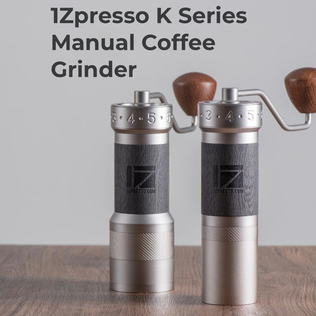 1Zpresso ワンゼットプレッソ K-pro コーヒーミル　グレー