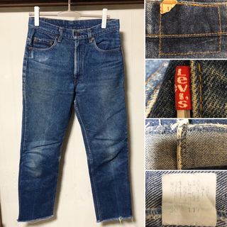 リーバイス(Levi's)のUSA製 87年 Levis 517-0217 66後期 ブーツカット W31(デニム/ジーンズ)