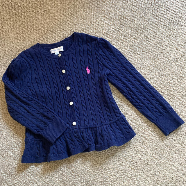 Ralph Lauren(ラルフローレン)のRalph Lauren カーディガン 24M 90cm ラルフローレン キッズ/ベビー/マタニティのキッズ服女の子用(90cm~)(カーディガン)の商品写真