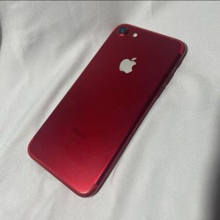 アップル(Apple)のiPhone 7 Red 128 GB SIMフリー(スマートフォン本体)