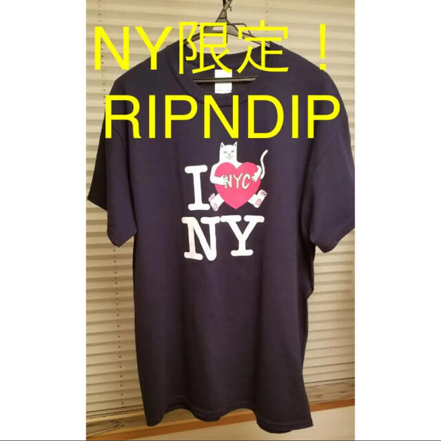 RIPNDIP NY POPUP SHOP限定Tシャツ