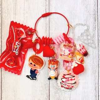 セイチャン♡ジャラジャラキーホルダー　ハンドメイドキーホルダー(キーホルダー)