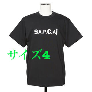 sacai × A.P.C.  コラボTシャツ　黒　M 新品　サカイ