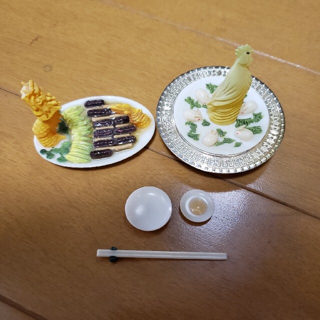 海洋堂(カイヨウドウ)の焼ネギとナマコの醤油煮 エンタメ/ホビーのフィギュア(その他)の商品写真