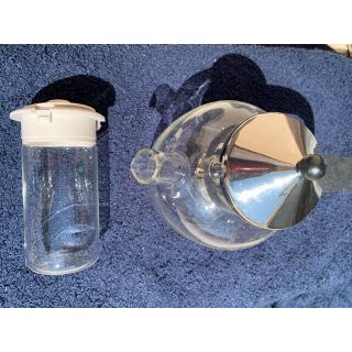 パイレックス(Pyrex)の岩城硝子 iwaki PYREX TINKLE 2WAY POT(調理道具/製菓道具)