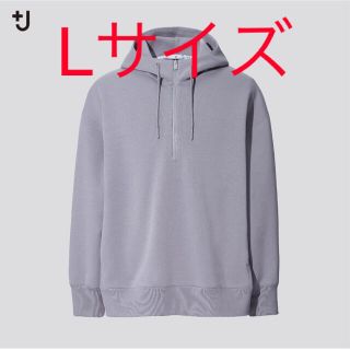 ジルサンダー(Jil Sander)の＋J ドライスウェットハーフジップパーカ（長袖）(パーカー)