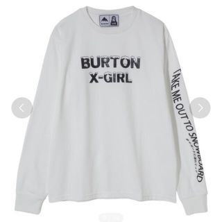 エックスガール(X-girl)のエックスガール×BURTON コラボロンT サイズ2(Tシャツ(長袖/七分))