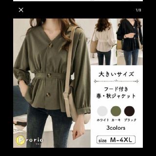 韓国のトップス 5XL(シャツ/ブラウス(長袖/七分))