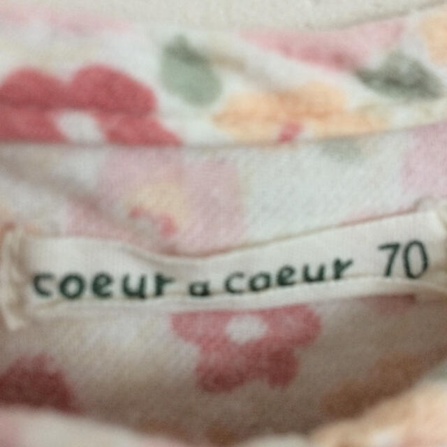 クーラクール    ワンピース 70 キッズ/ベビー/マタニティのベビー服(~85cm)(ワンピース)の商品写真