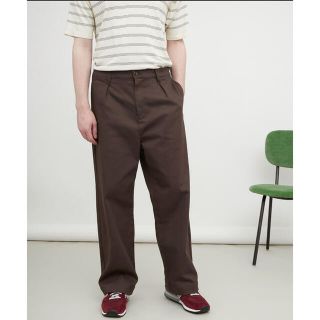 ディッキーズ(Dickies)の【EMMA CLOTHES】カツラギストレッチ1タックワイドチノパンツ(チノパン)