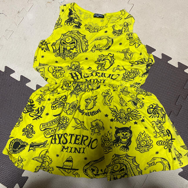 HYSTERIC MINI(ヒステリックミニ)のヒスミニ　hysteric mini120ワンピース  キッズ/ベビー/マタニティのキッズ服女の子用(90cm~)(ワンピース)の商品写真