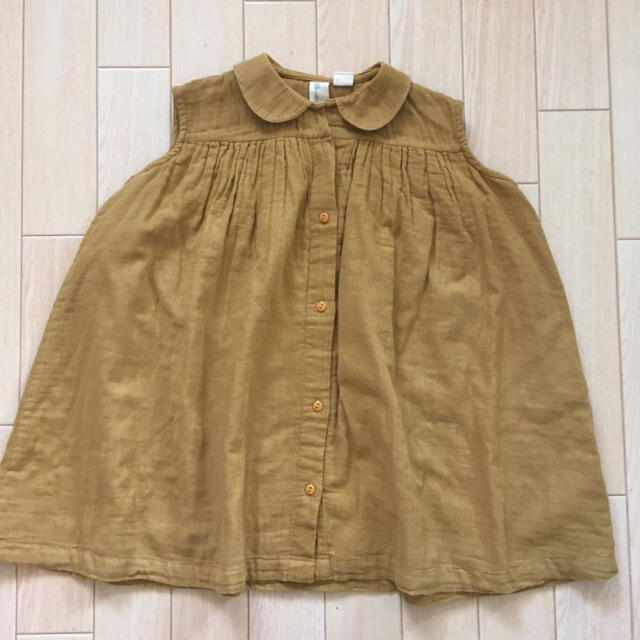 Caramel baby&child (キャラメルベビー&チャイルド)のlittle cotton clothes ワンピース キッズ/ベビー/マタニティのキッズ服女の子用(90cm~)(ワンピース)の商品写真