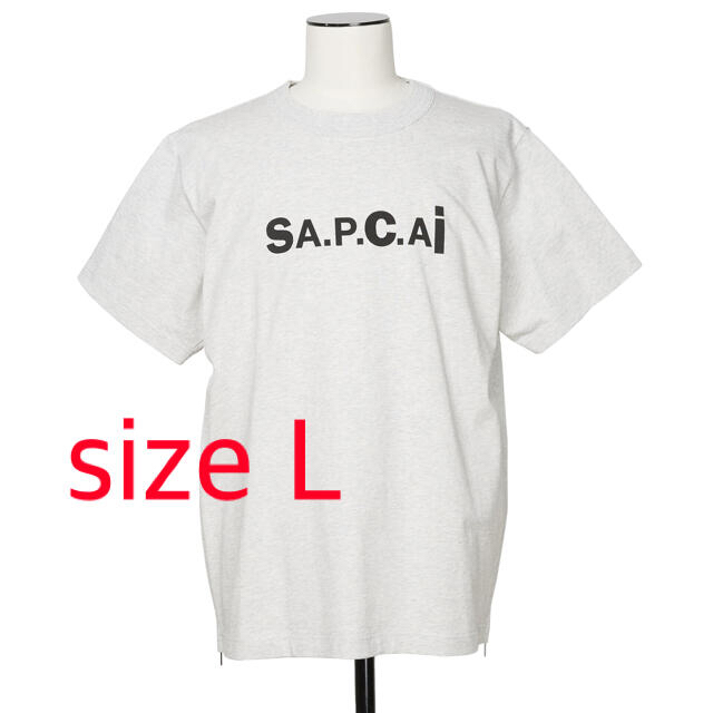 L SACAI A.P.C T-SHIRT KIYO L/GRAY