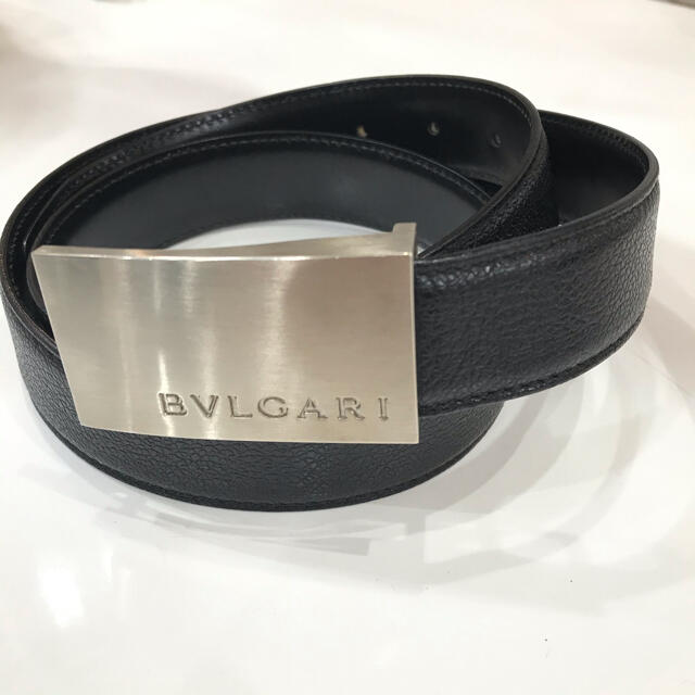 z BVLGARI ブルガリ　レザーベルト　max 44インチ