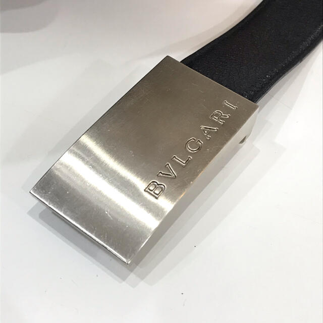 BVLGARI(ブルガリ)のz BVLGARI ブルガリ　レザーベルト　max 44インチ メンズのファッション小物(ベルト)の商品写真