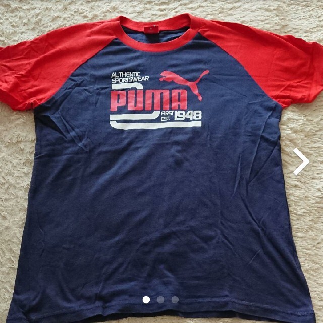 PUMA(プーマ)の[あやまま様専用]半袖 Tシャツ プーマ PUMA 160㎝ キッズ/ベビー/マタニティのキッズ服男の子用(90cm~)(Tシャツ/カットソー)の商品写真