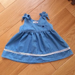 ポロラルフローレン(POLO RALPH LAUREN)のぽんさま専用　POLO Baby デニム　ワンピース　80cm&ビケットクラブ(ワンピース)