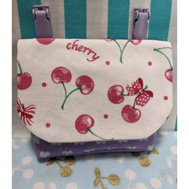 人気の 訳あり 【2889】 移動ポケット クリップ別 女の子 ハンドメイド チェリー 外出用品 人気の 訳あり 【2889】 移動ポケット クリップ別 女の子 ハンドメイド チェリー 外出用品
