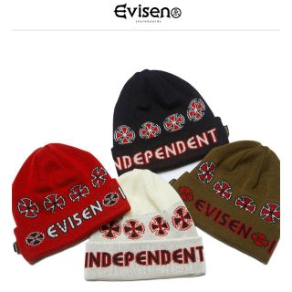 INDEPENDENT - 【新品未使用、未試着】INDEPENDENT x EVISEN - BEANIE