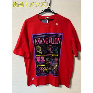 ジーユー(GU)の新品！GU×エヴァンゲリオン　コラボTシャツ　タグ付(Tシャツ/カットソー(半袖/袖なし))