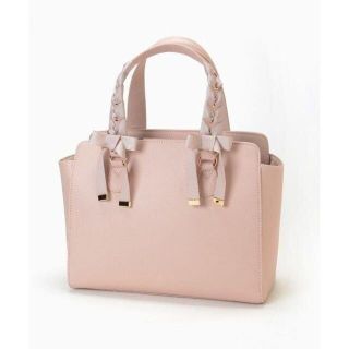 マジェスティックレゴン(MAJESTIC LEGON)のMAJESTIC LEGON☆新品♪リボンレースアップハンドル＊ガーリートート (トートバッグ)