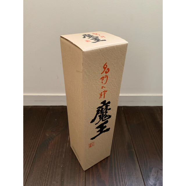 小物売るイモト様専用　魔王　空箱　720ml 食品/飲料/酒の酒(焼酎)の商品写真