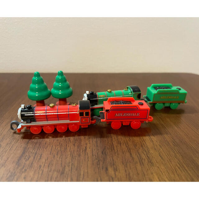 ちんまり鉄道　マイクとレックス キッズ/ベビー/マタニティのおもちゃ(電車のおもちゃ/車)の商品写真