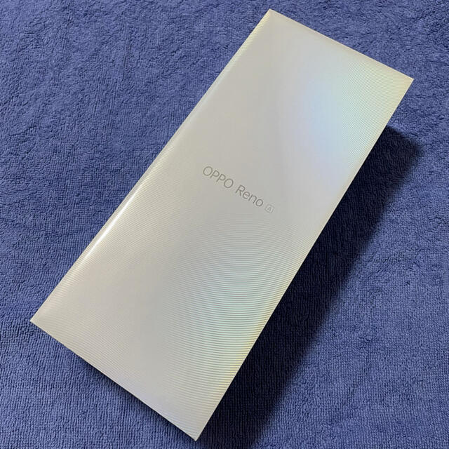 スマートフォン本体OPPO Reno A Blue SIMフリー 新品未開封品